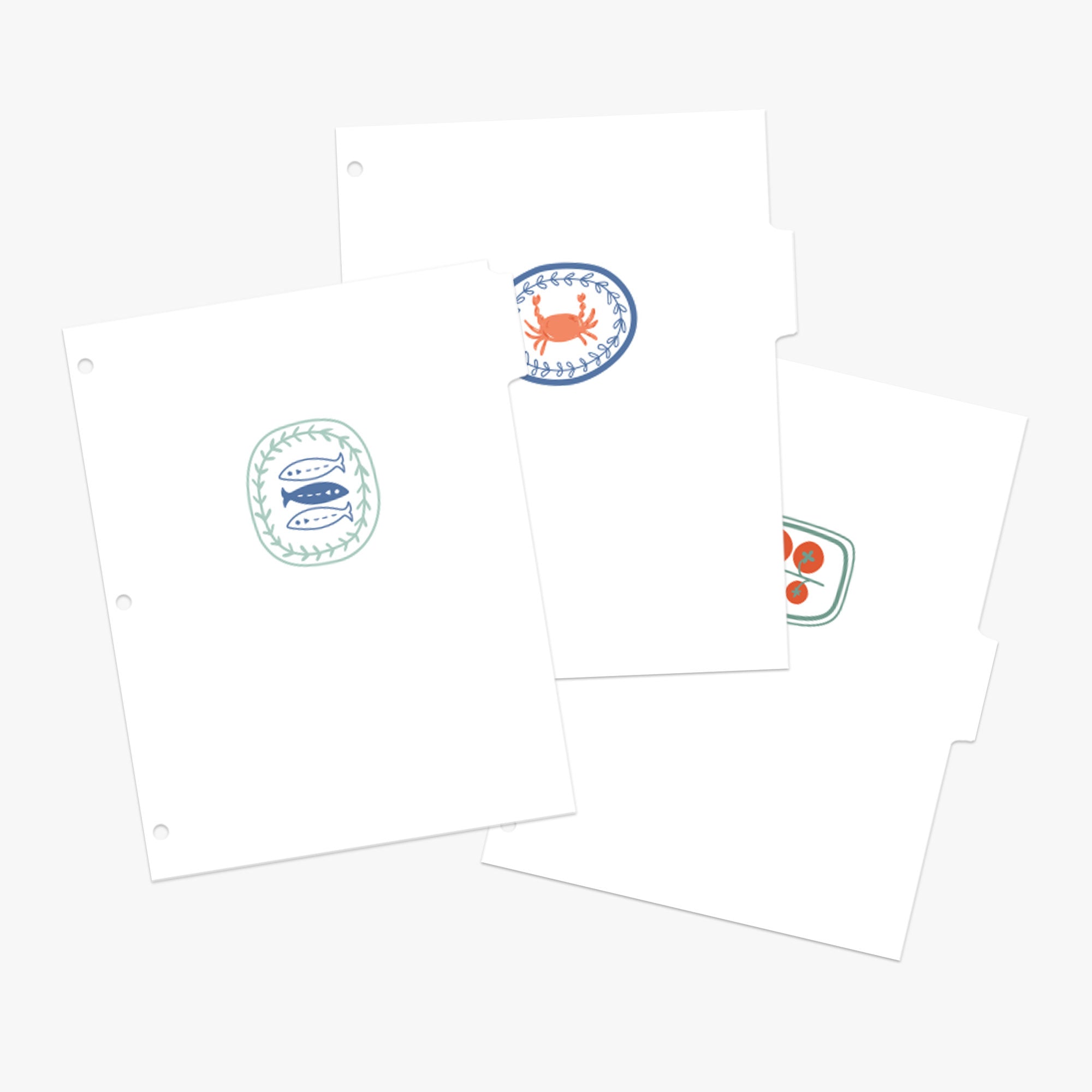 Recipe Tabs - Dolce Vita