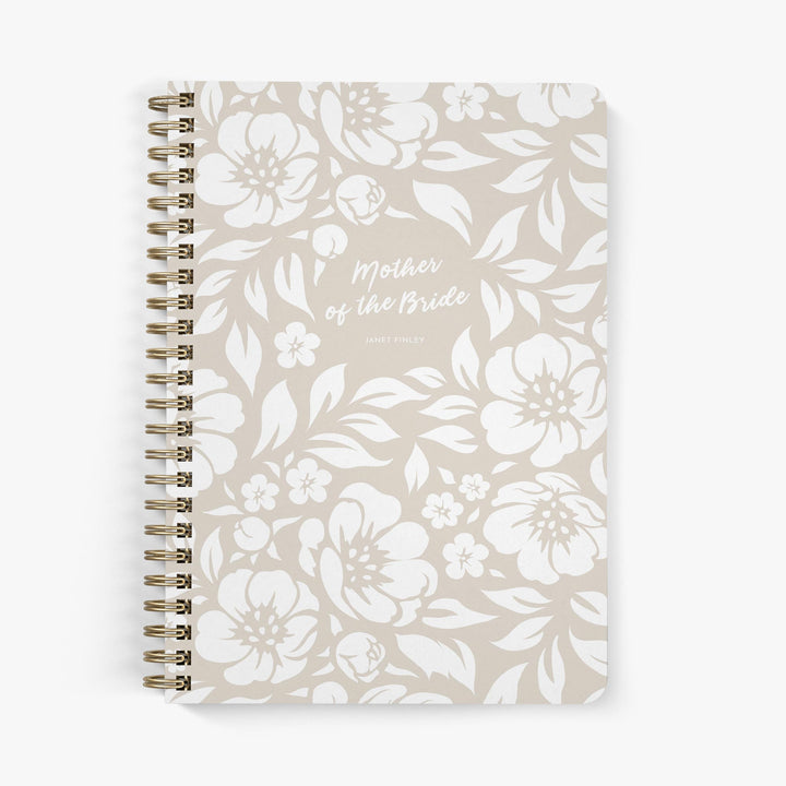 Mother of the Bride Planner - Beige Blooms