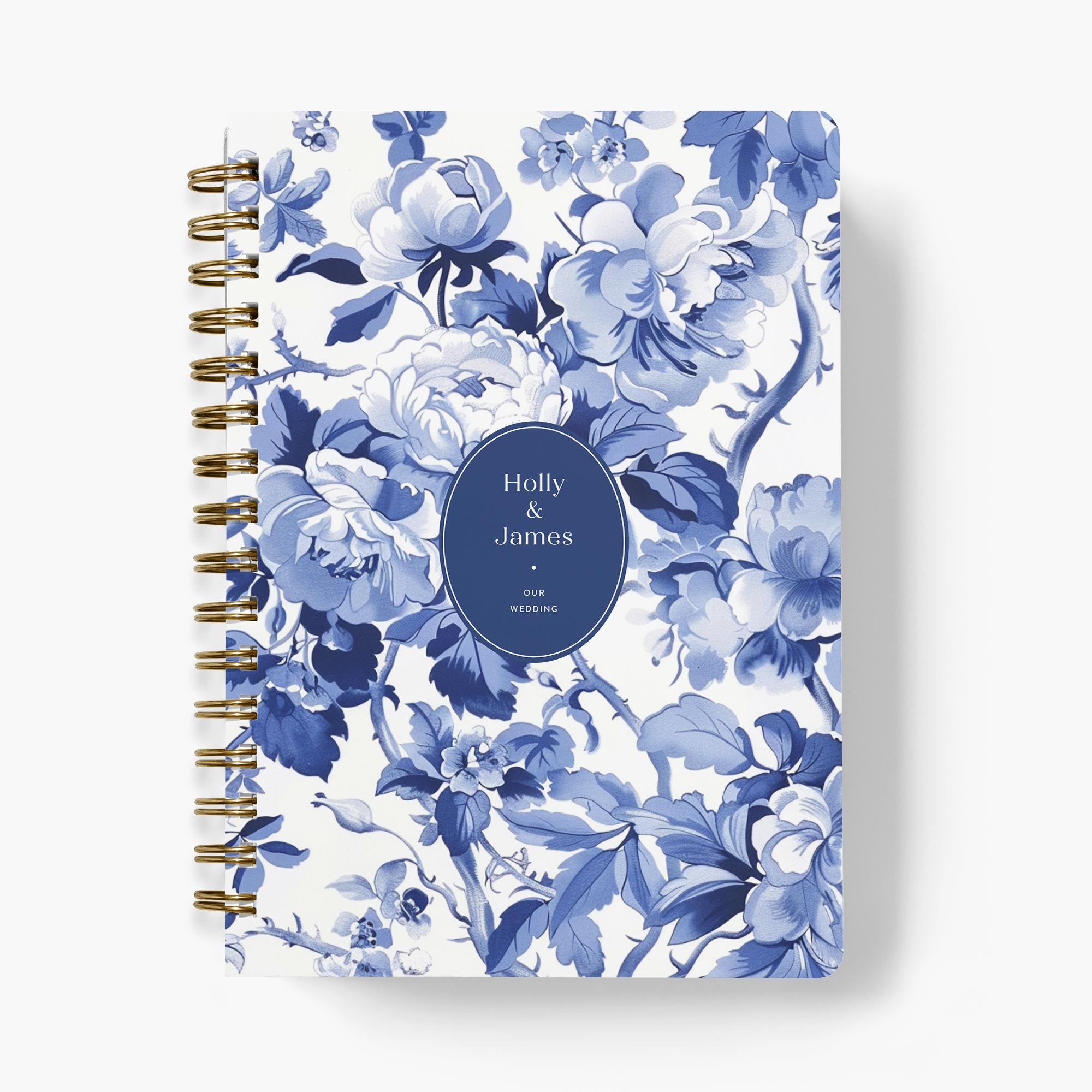 Wedding Planner - Blue Toile