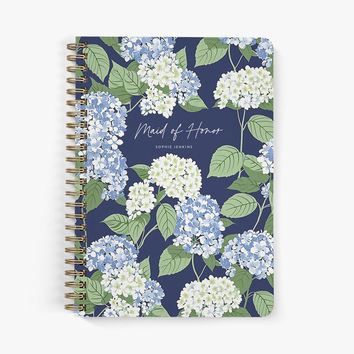 Maid of Honor Planner - Cape Hydrangea