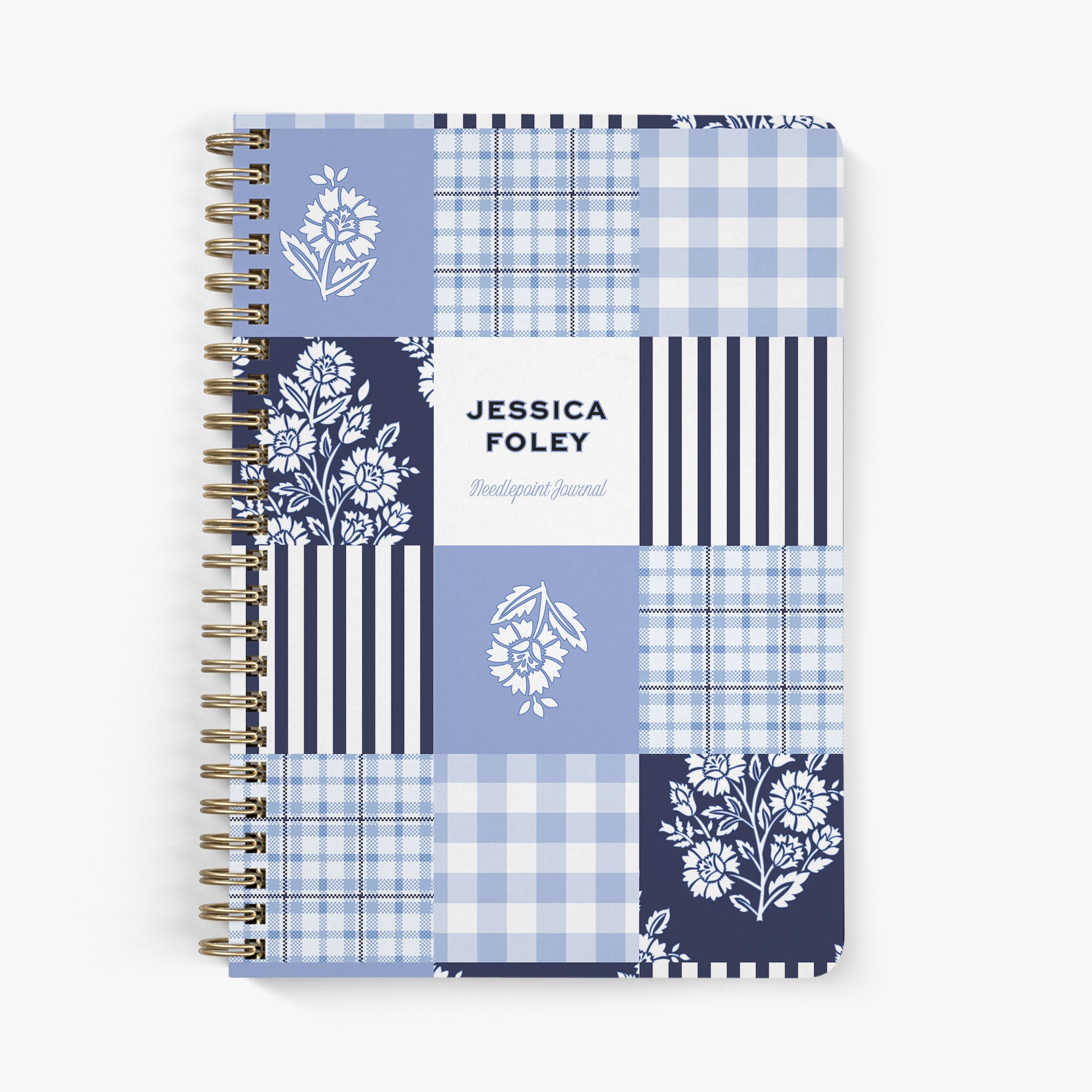 Needlepoint Journal - Summer Madras