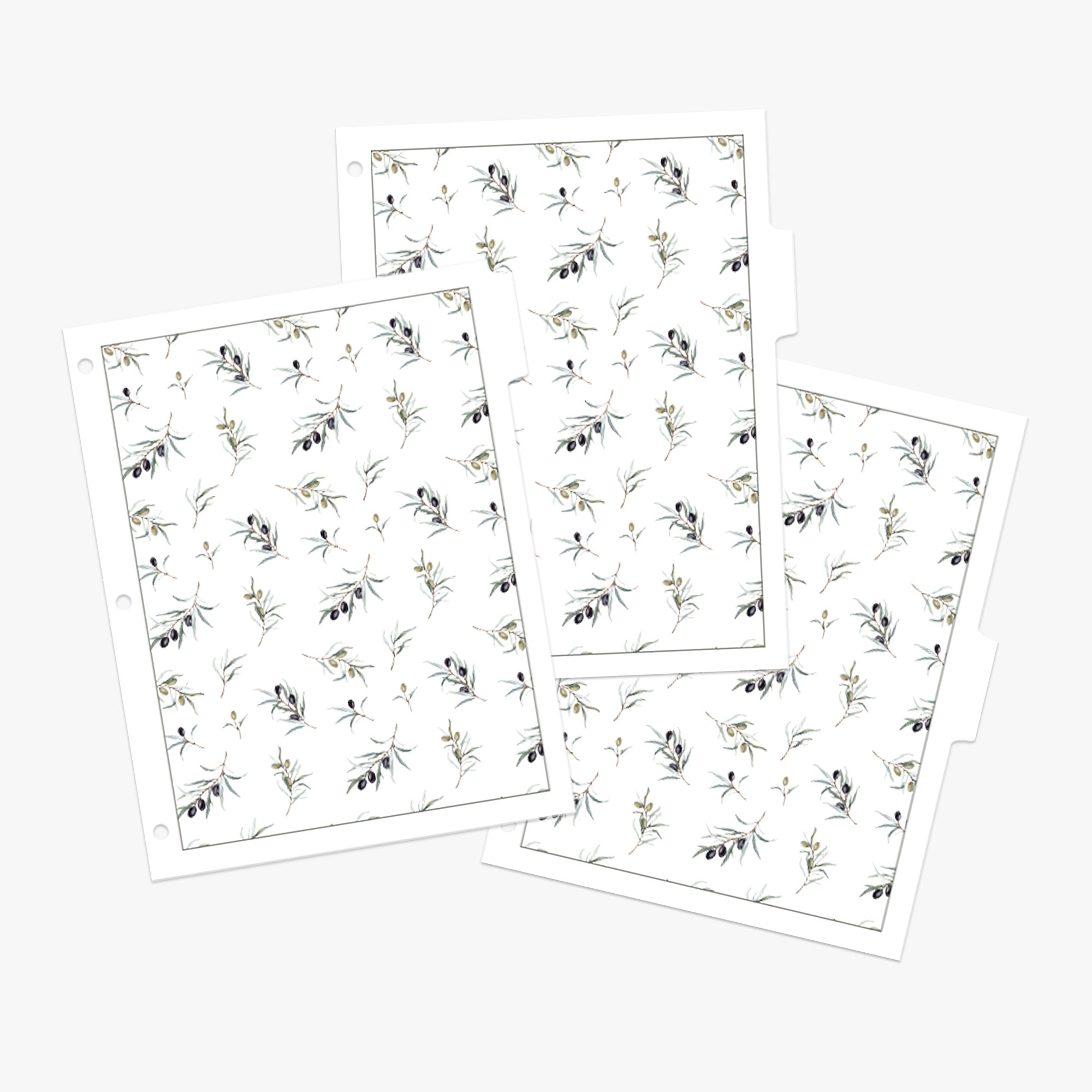Recipe Tabs - Olive Bunch