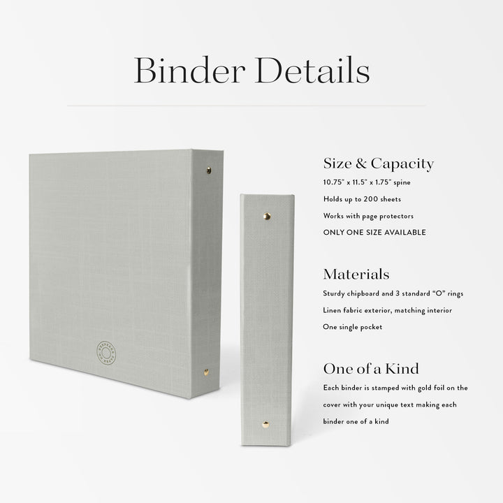 Our Wedding Planning Binder