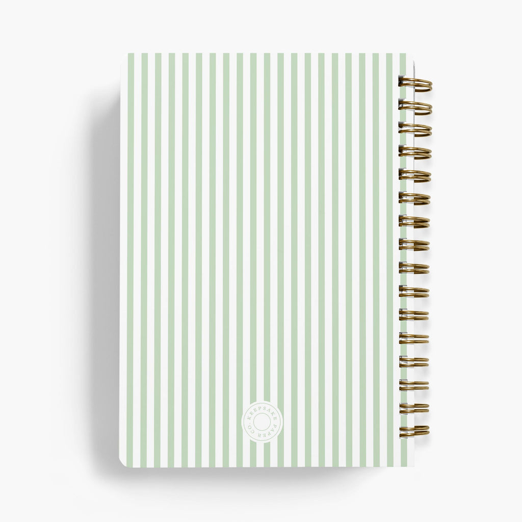 LGBT Wedding Planner — Floral Crest design, back cover view