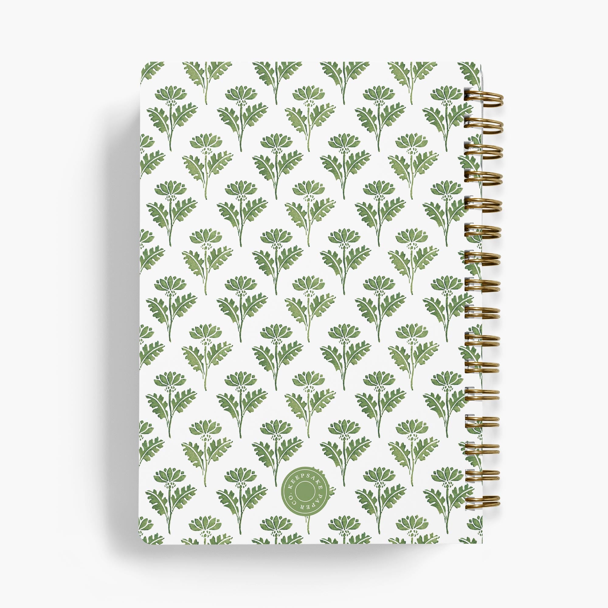 LGBT Wedding Planner — Fresh Foliage design, back cover view