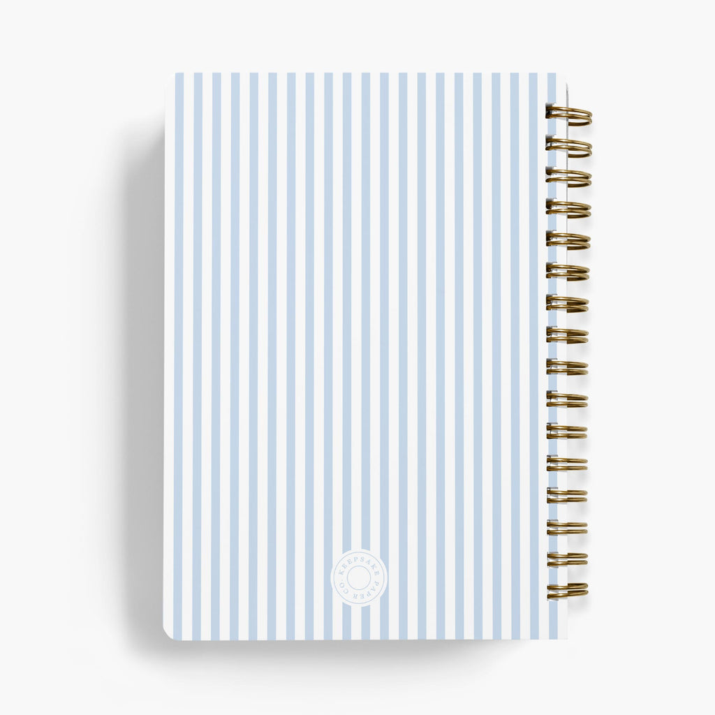 LGBT Wedding Planner — Hydrangea Crest design, back cover view