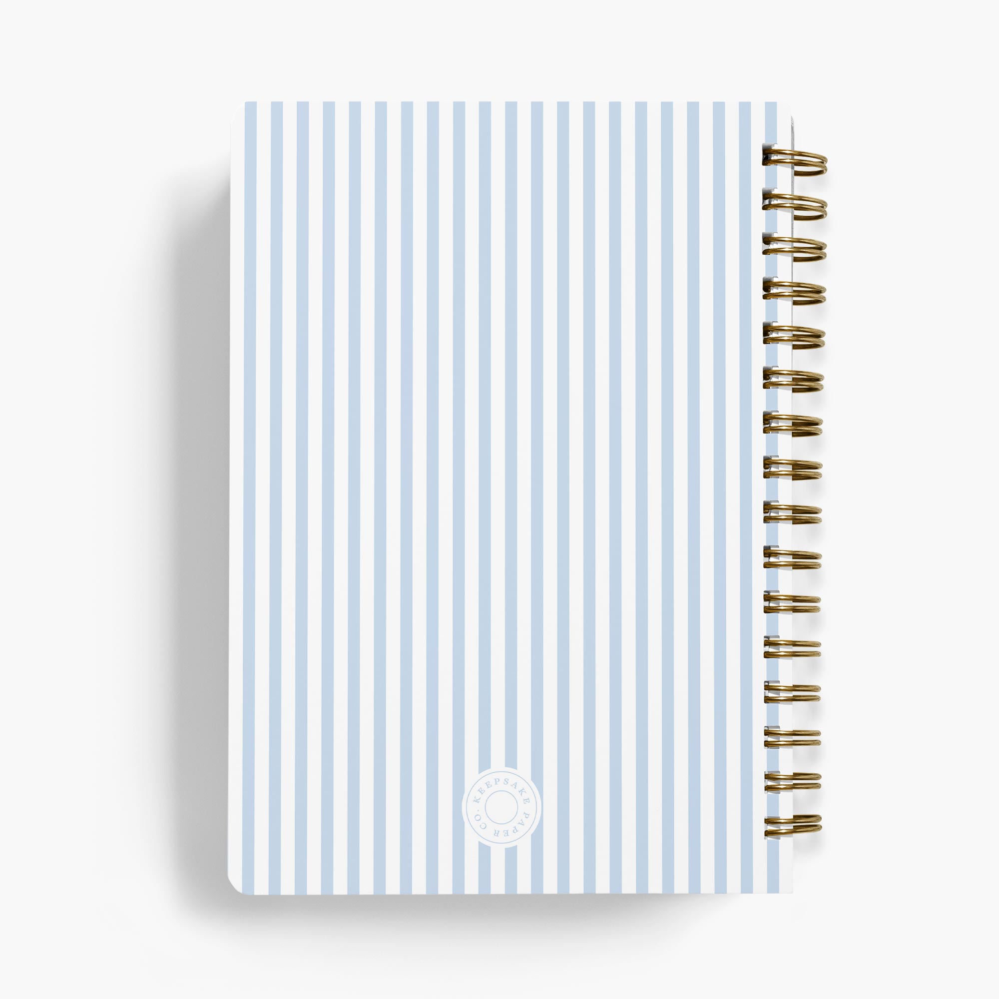 LGBT Wedding Planner — Hydrangea Crest design, back cover view