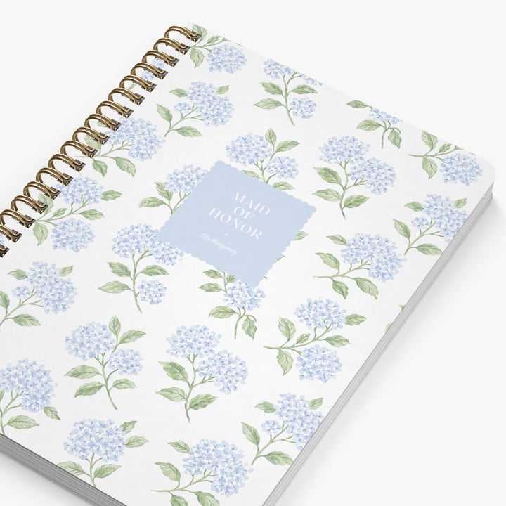 Maid of Honor Planner - Sweet Hydrangea