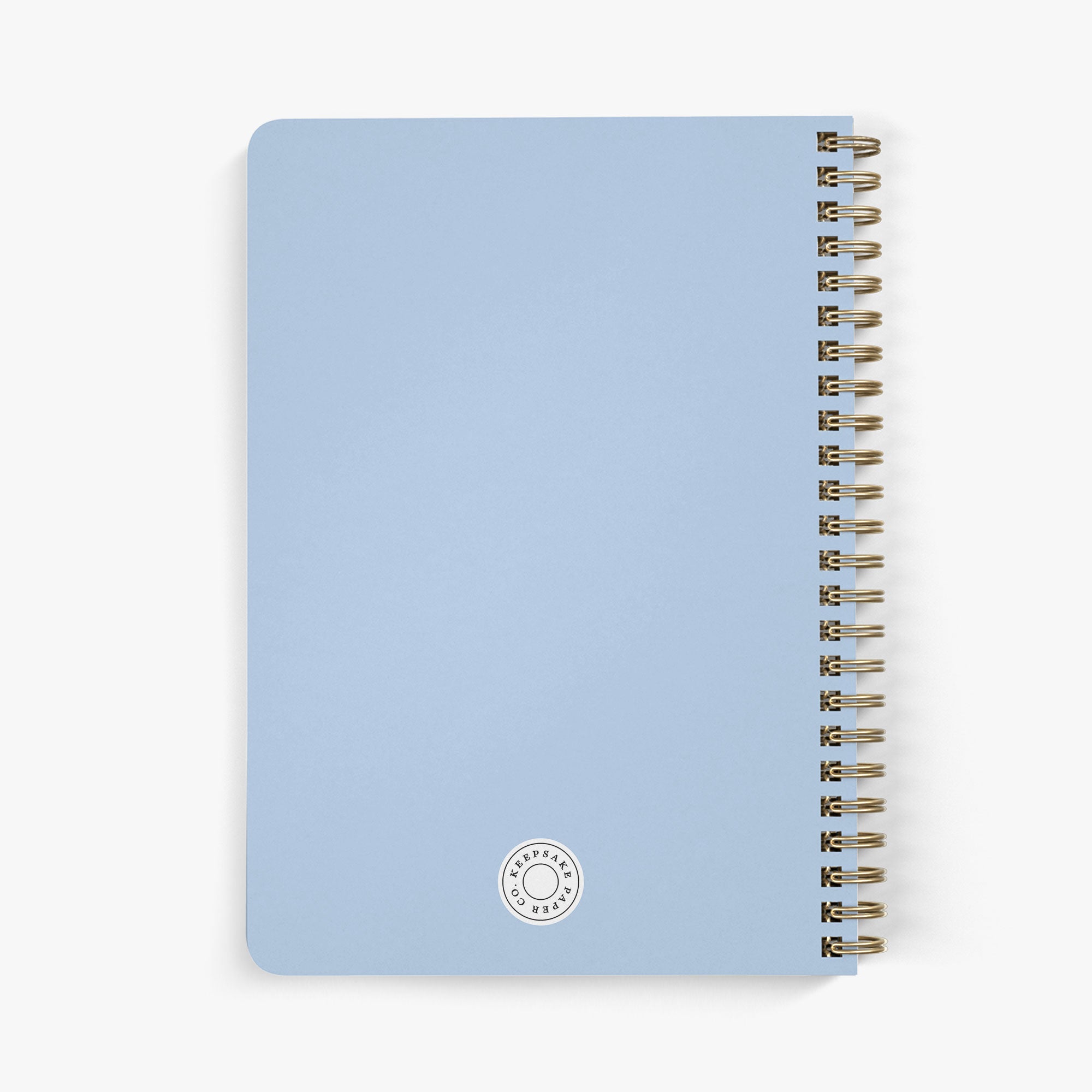 Back view of the best mother of the bride ever planner with a spiral binding on a white background