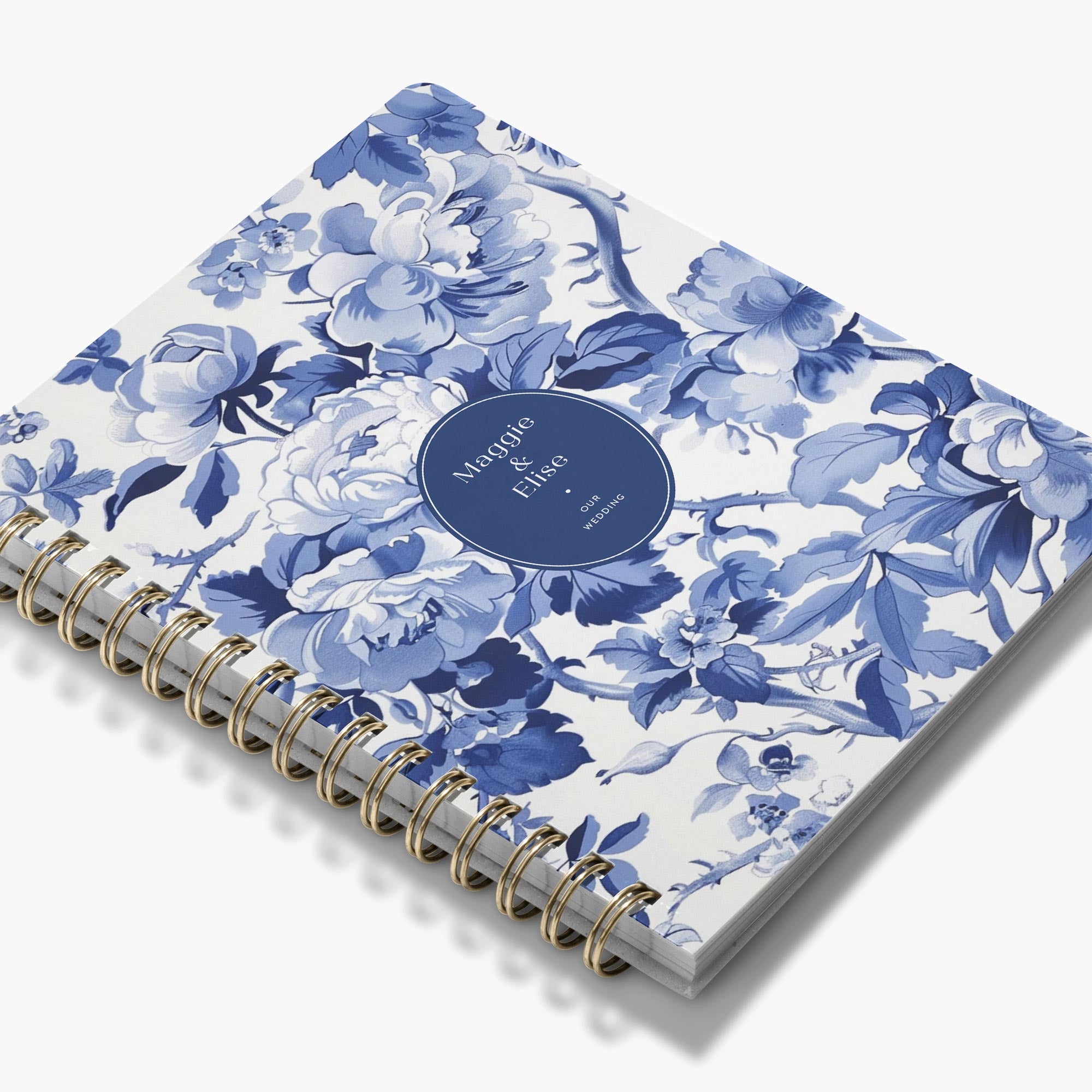 LGBT Wedding Planner - Blue Toile