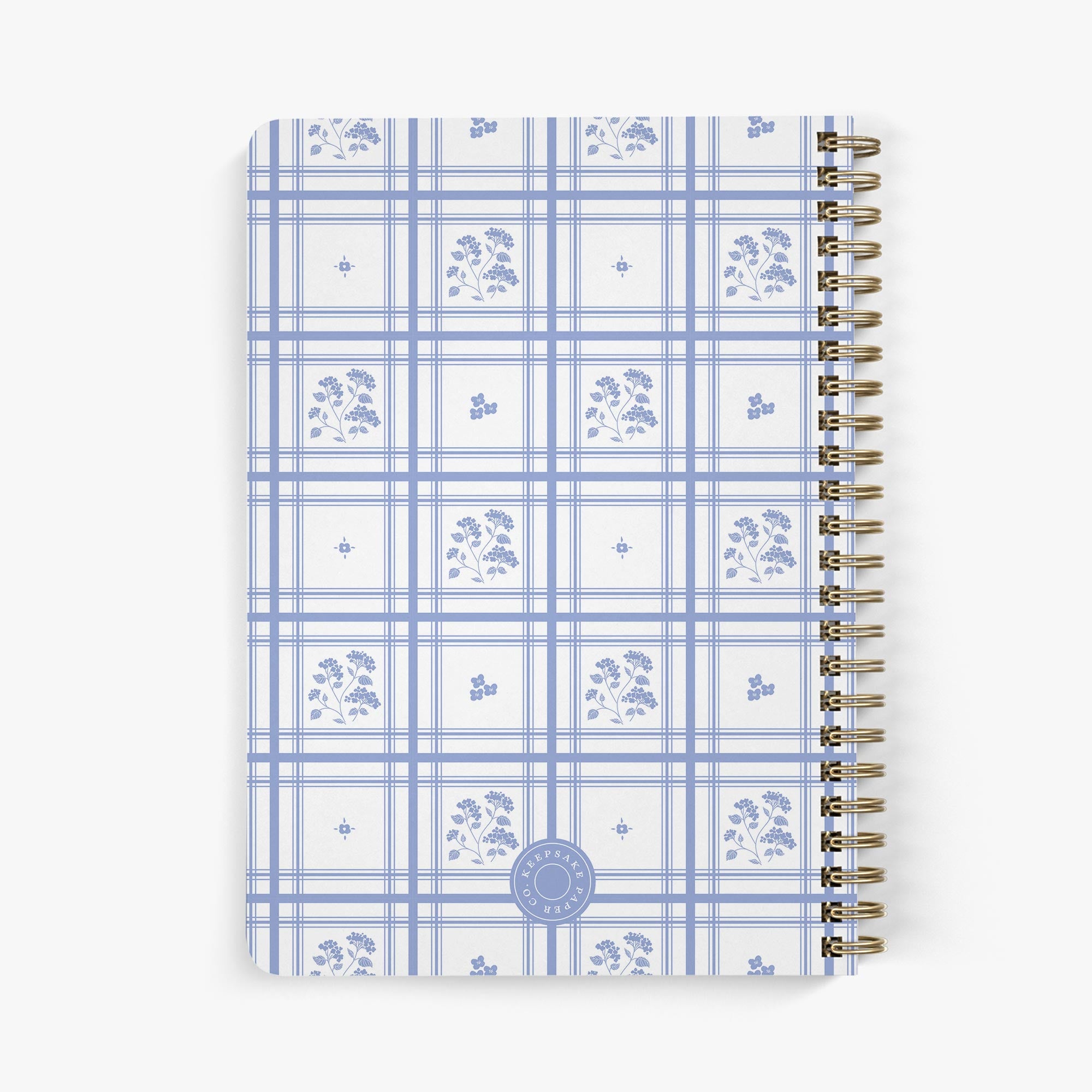 Needlepoint Journal - Blue Plaid
