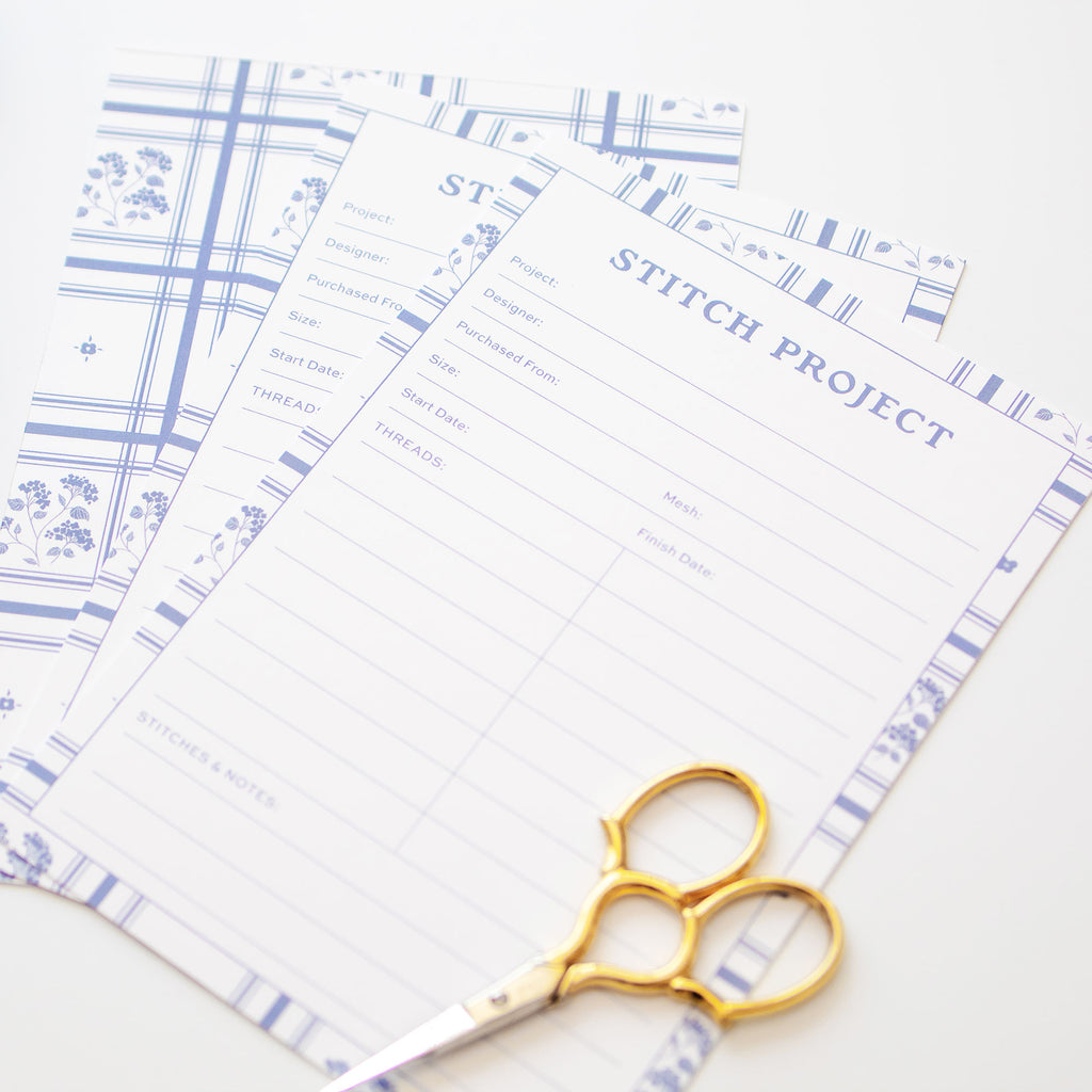 Needlepoint Project Cards - Heirloom Stripe