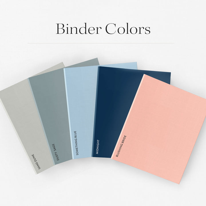 Our Wedding Planning Binder