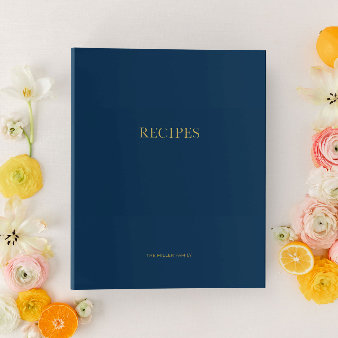 Custom recipe binders are the perfect gift for bridal showers, housewarming parties and holidays.