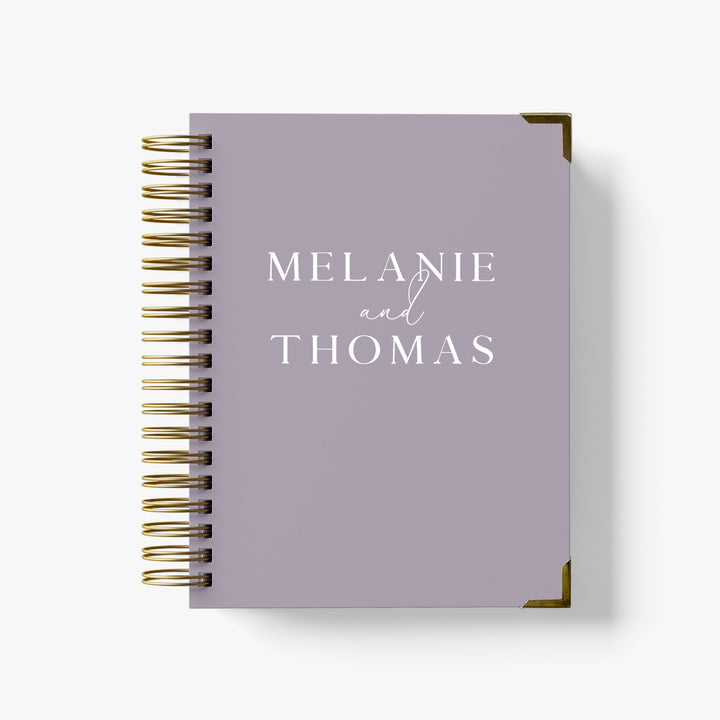 Our luxury wedding planner books are the best a bride can buy, featured in an elegant foil design