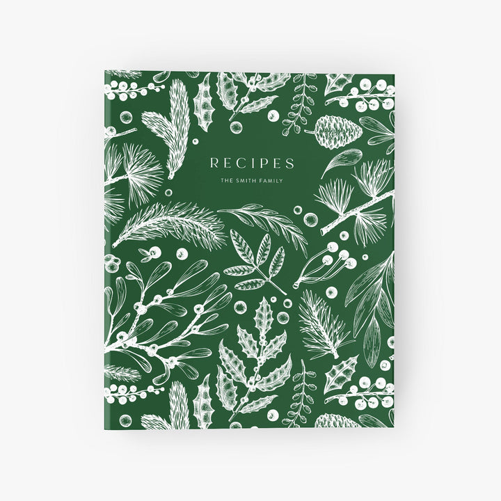 Pine & Holly Recipe Binder