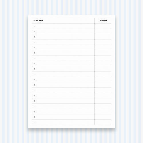 To Do S