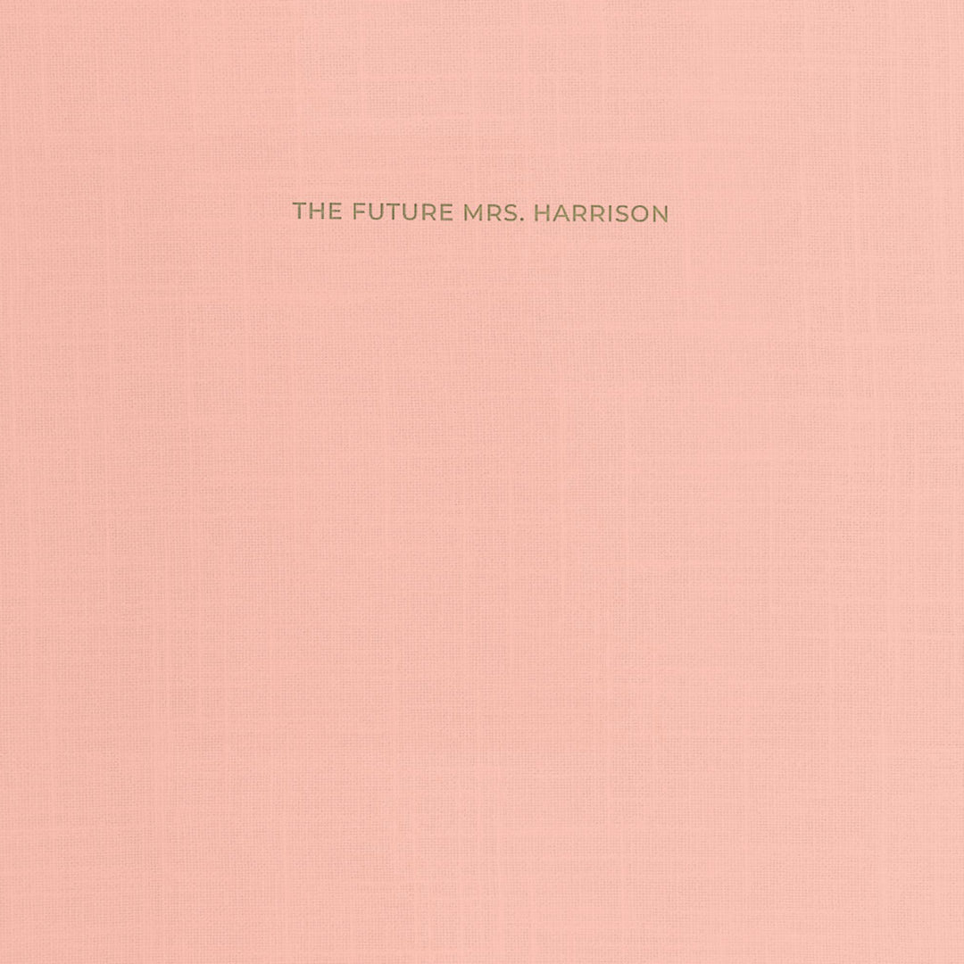 Our wedding binders are the perfect wedding planning tool, shown in a modern future mrs design