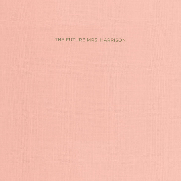 Our wedding binders are the perfect wedding planning tool, shown in a modern future mrs design